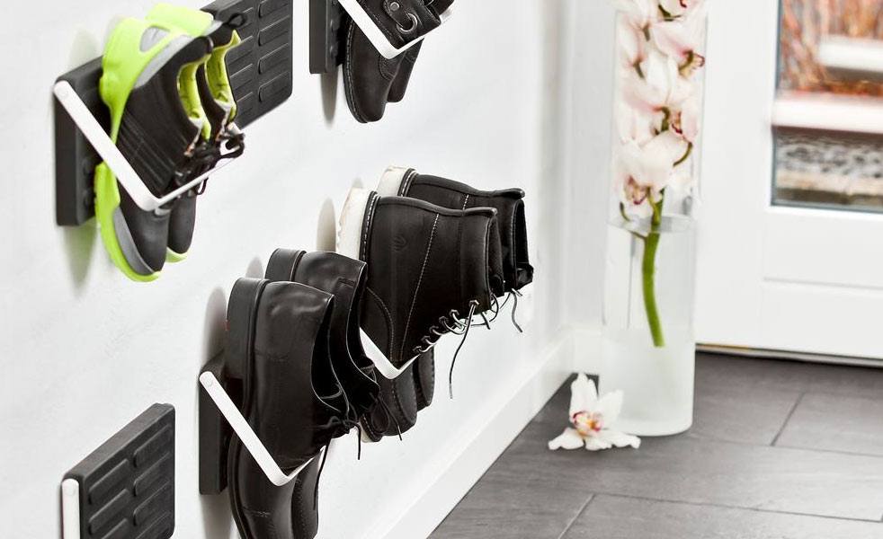 Wall Mount Weatherproof Shoe Storage Cool Material