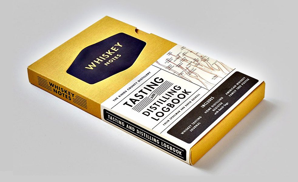 The Kings County Distillery Tasting and Distilling Logbook Cool Material
