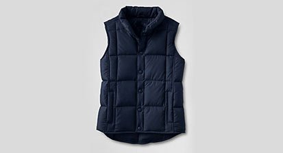 Lands’ End Down Vest