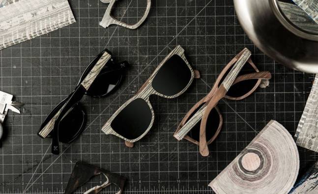 Shwood’s New Eyewear Is Made With Reconstructed Newspaper