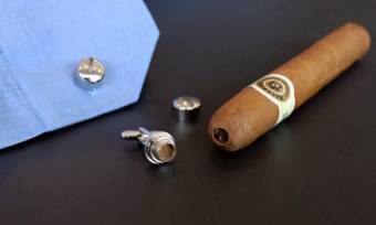 cigar-punch-cufflinks