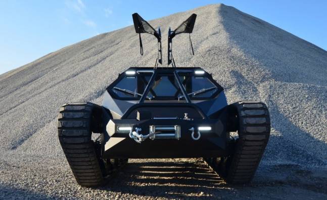 The Ripsaw EV2 is a Drifting and Jumping  Tank