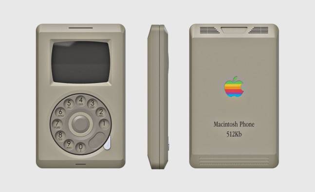 The 1980s Apple Macintosh Phone Concept