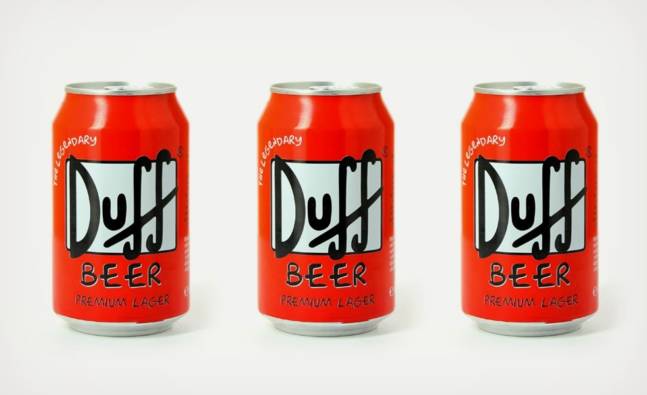 Officially Licensed Duff Beer