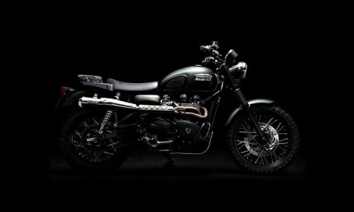 Own the Triumph Scrambler From Jurassic World