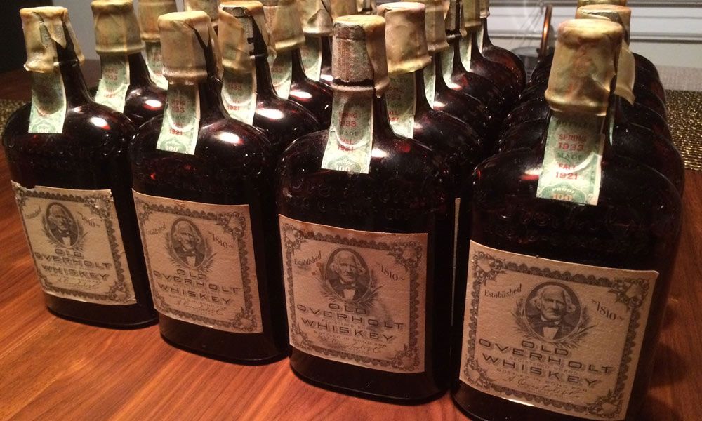 Some Guy Just Found a Case of Prohibition-Era Whiskey