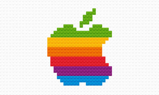 Iconic Logos Digitally Rendered in LEGO