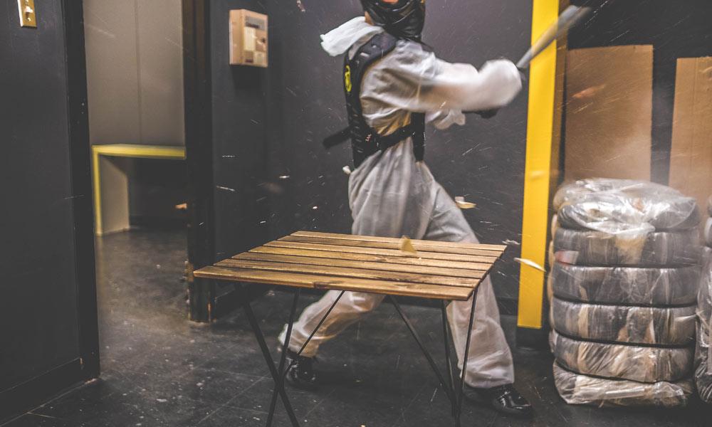 Relieve Your Stress in the Rage Room
