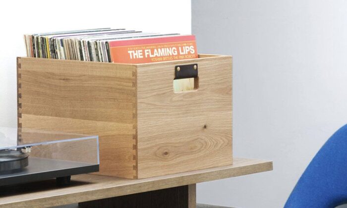 Symbol Dovetail Record Crates