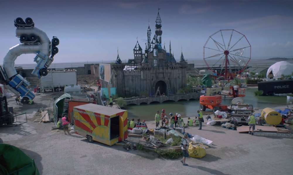 Banksy’s Trailer for His Dismaland Theme Park