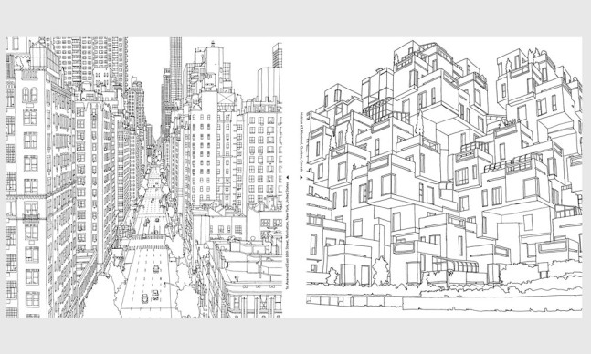 Fantastic Cities Coloring Book | Cool Material