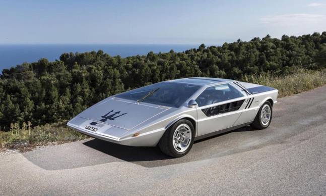 A 1972 Maserati Boomerang Coupe Is up for Auction