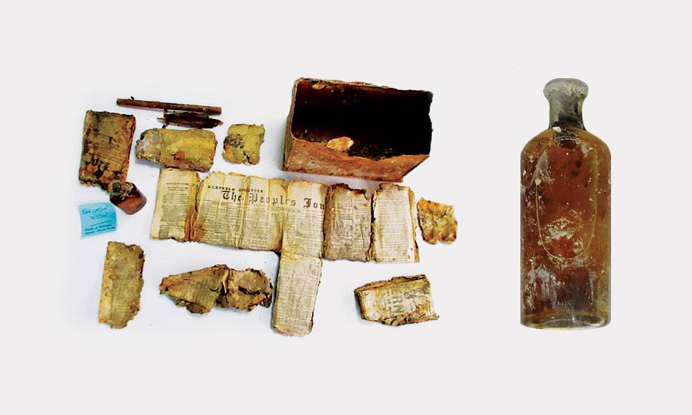 A 121-Year-Old Bottle of Whisky Was Found in a Scottish Time Capsule