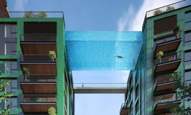 The “Sky Pool” Will Connect Two Apartment Buildings in London