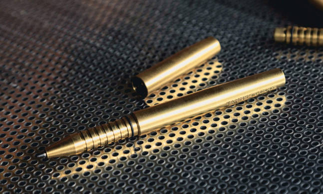 Tanner Goods Memori Solid Brass Pen