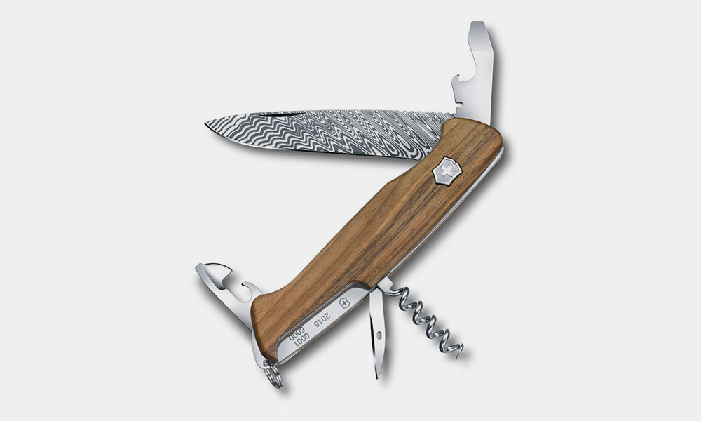 This Limited Edition Victorinox Is Made with Damascus Steel