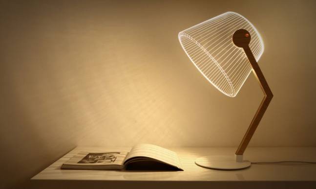 Optical Illusion LED Lamps by Bulbing