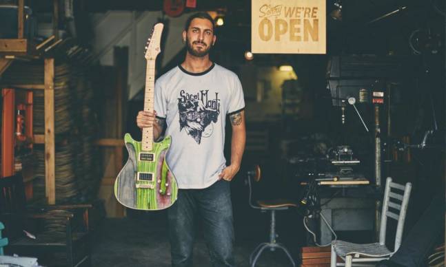 Inside: Prisma Guitars – The Shop Turning Skateboards Into Electric Guitars