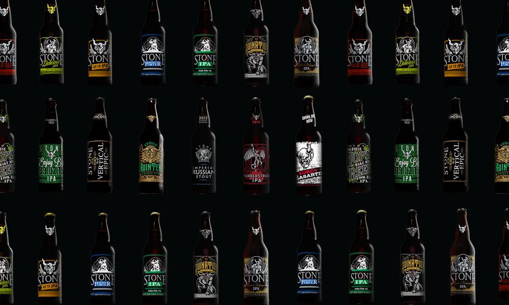 The Labels of Stone Brewing