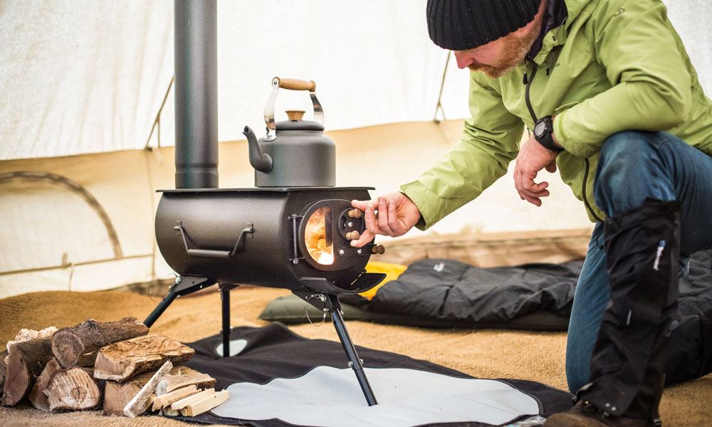 Frontier Plus Is a Portable Woodburning Stove
