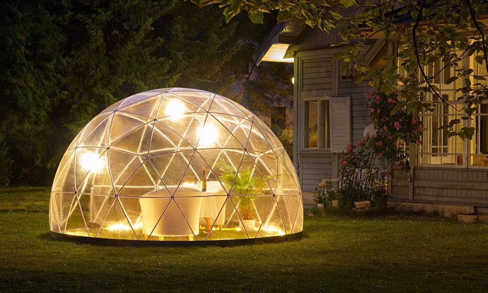 This Backyard Igloo Assembles in Under an Hour