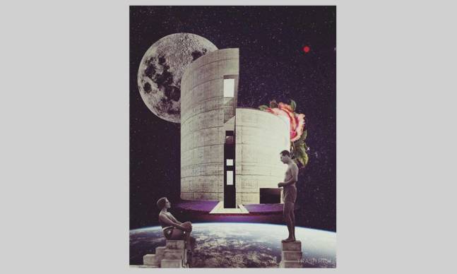 Surreal Science Fiction Collages by Trash Riot