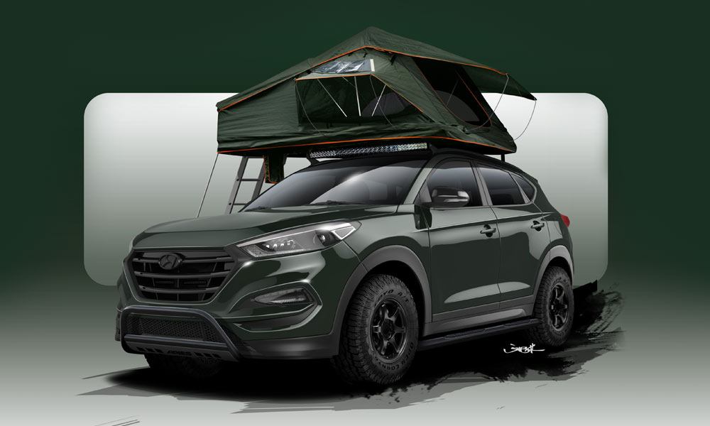 Hyundai Tucson Adventuremobile