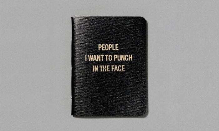 People I Want To Punch In The Face Notebook