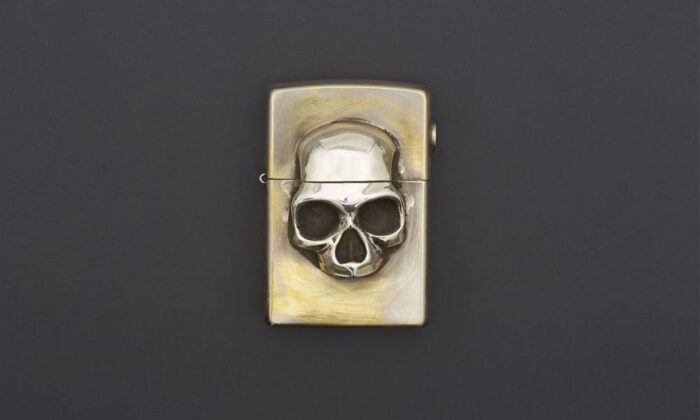 Custom Skull Zippo Lighter