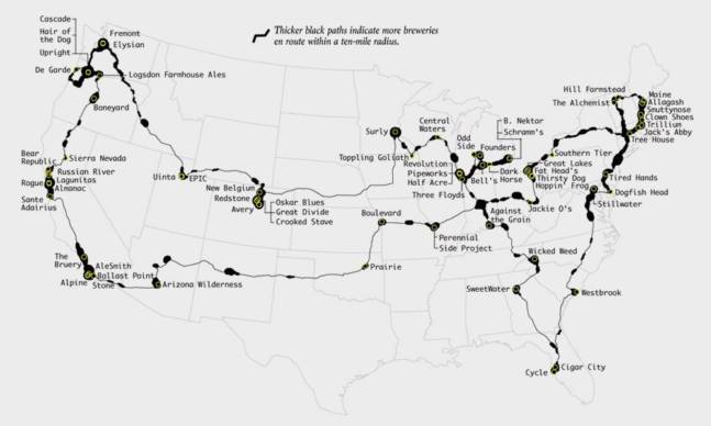 The Best Breweries in America Road Trip