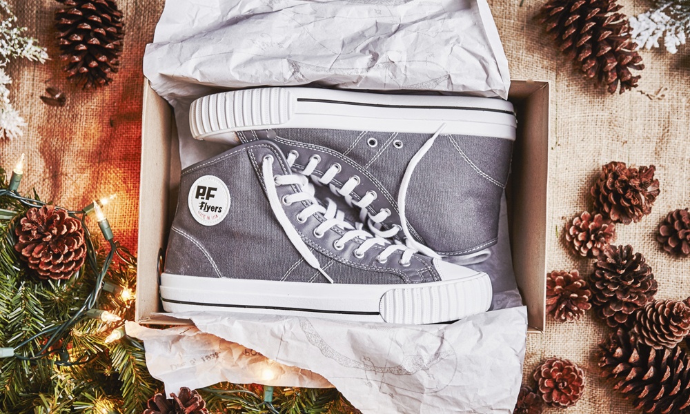 PF Flyers Made in the USA Center Hi Grey