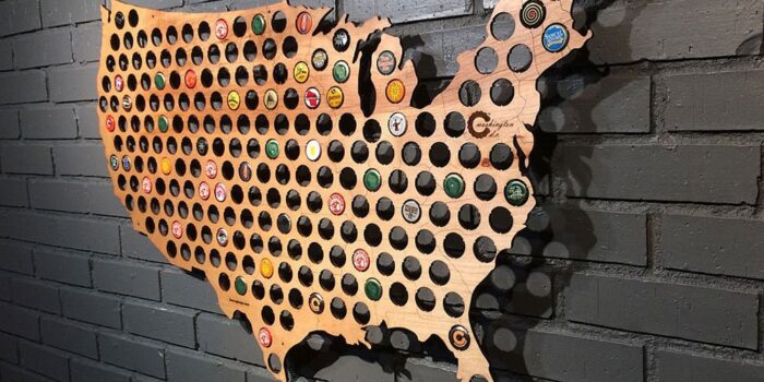 Beer Cap Maps