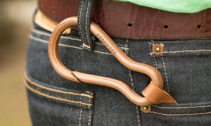 HoboWood Solid Wood Carabiners