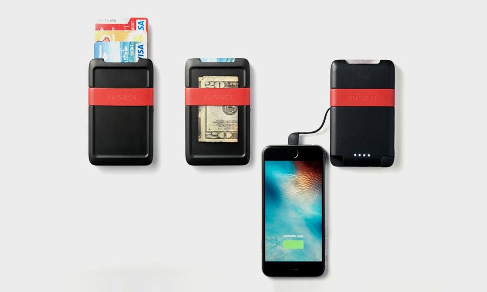 The Pocket Wallet Also Charges Your Devices