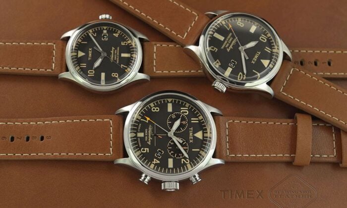 Timex x Red Wing Waterbury Watch Collection