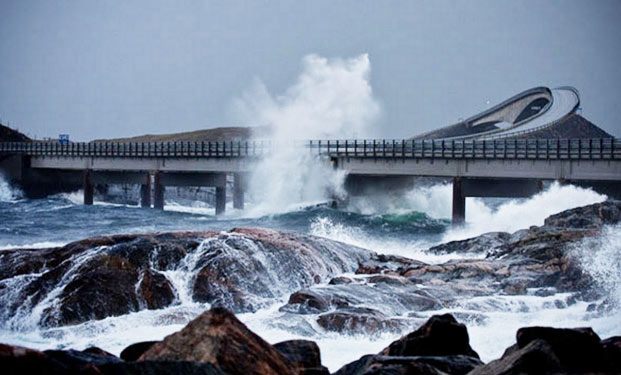 Driving Norway’s Atlantic Ocean Road, One of the Most Dangerous Roads In the World