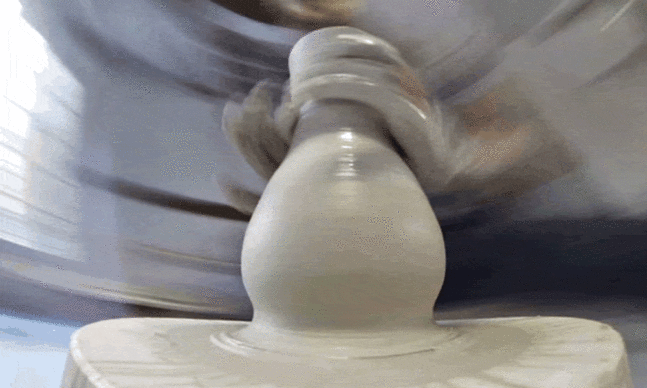 This Video of Pottery Being Made Will Make You Dizzy