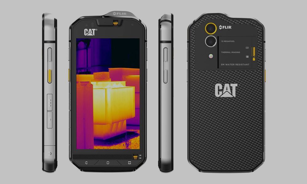 The Cat S60 Is the World’s First Smartphone With an Integrated Thermal Camera