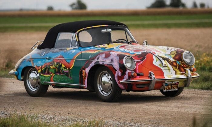 Janis Joplin’s 1968 Porsche 356 SC Cabriolet