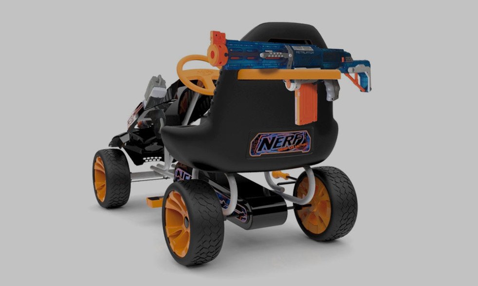 Hauck NERF Battle Racer Go-Kart | Cool Material