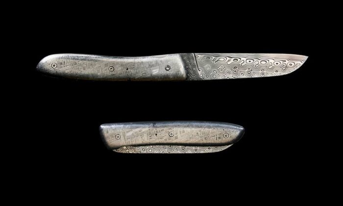 A Pocket Knife Made of Meteorite