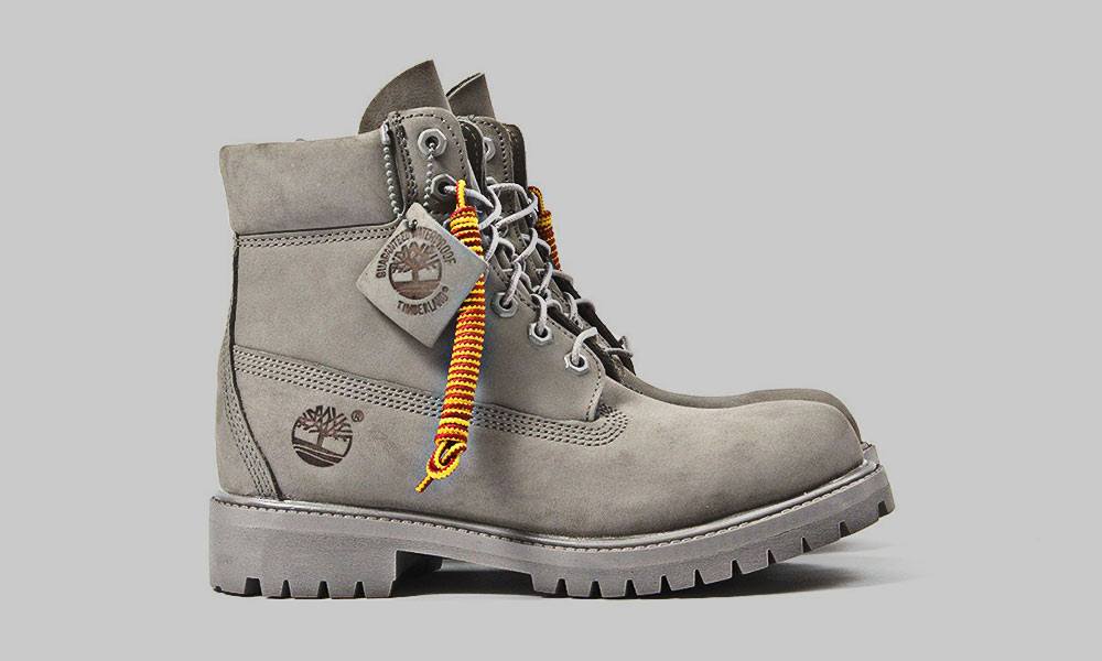 Timberland Mono Grey Boots | Cool Material