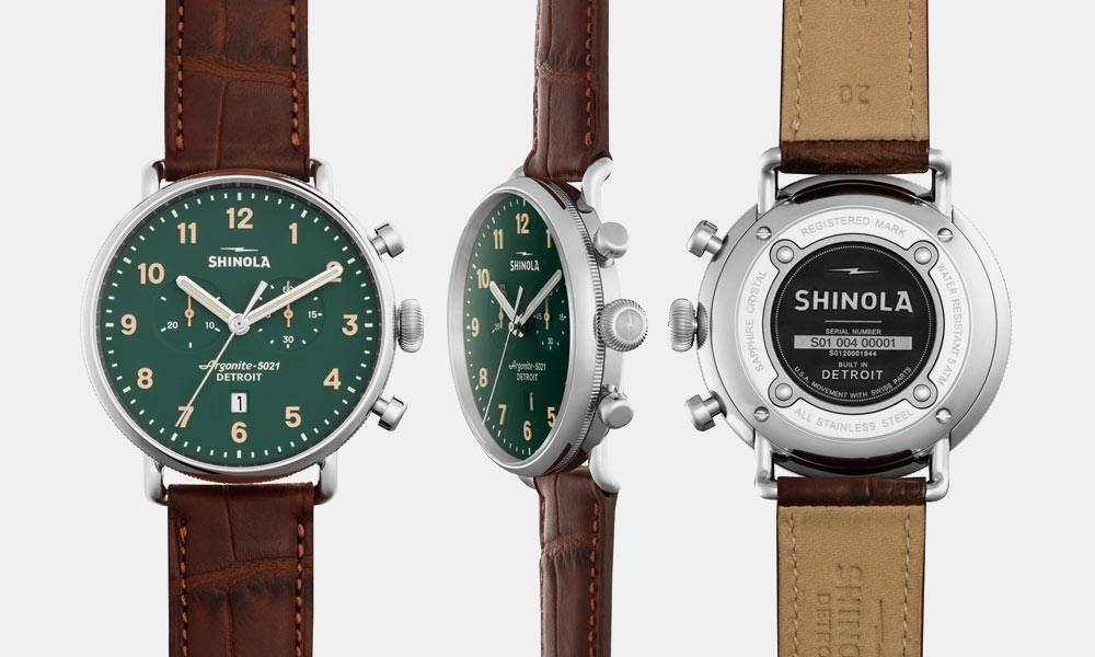 Shinola Canfield Watches