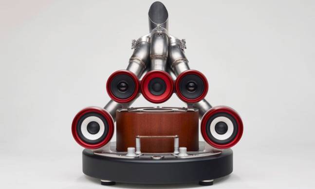 The Xilo 5.1 Speaker Is Made From a Formula 1 Exhaust