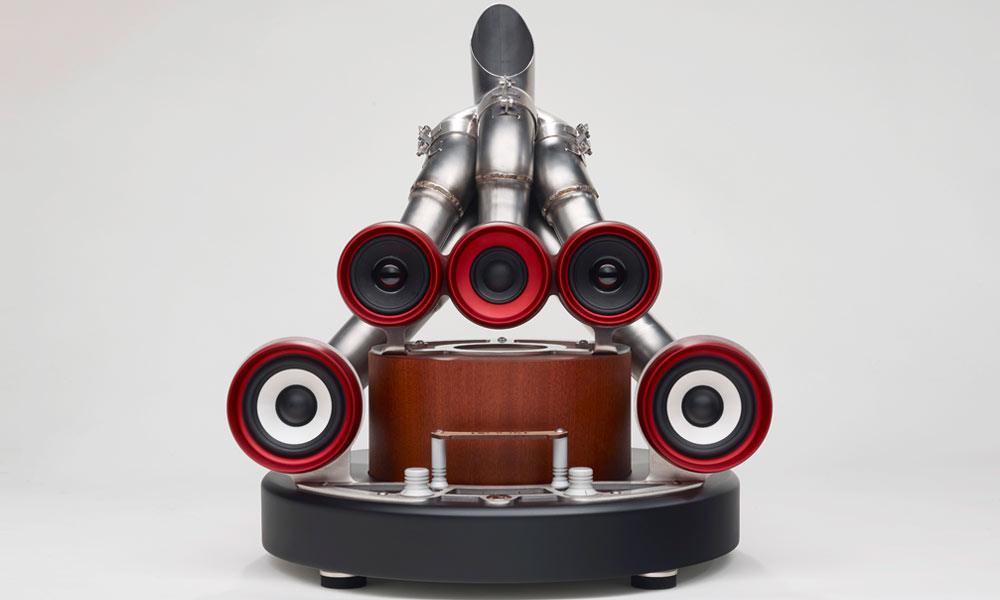 The Xilo 5.1 Speaker Is Made From a Formula 1 Exhaust