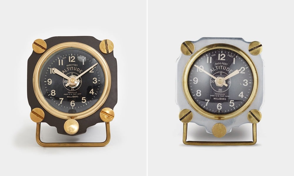 Altimeter Table Clocks