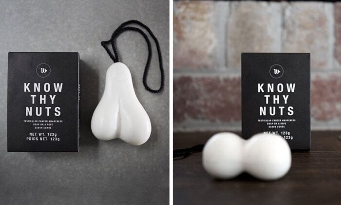 Know Thy Nuts Soap on a Rope 