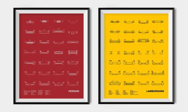 NOMO Designs Auto Icon Prints