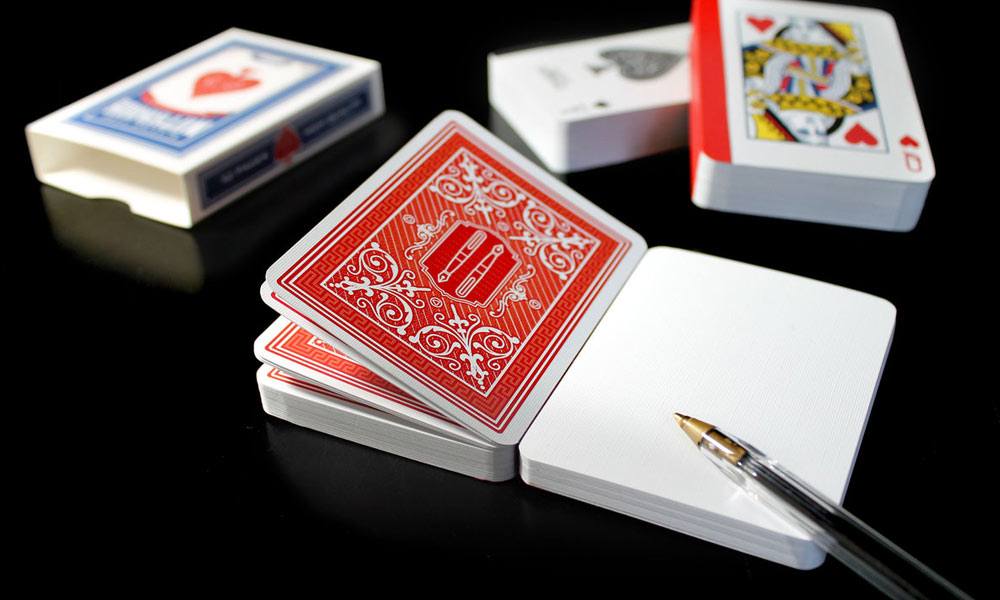 Playing Card Notebooks Let You Draw Your Own Deck