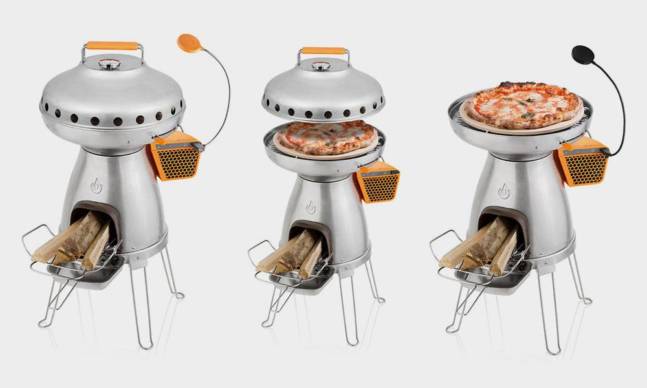 Now the BioLite BaseCamp Stove Can Cook Pizza
